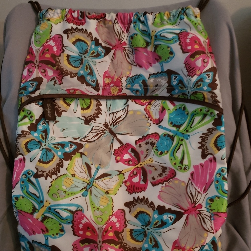Thirty-One Butterfly Cinch Sac